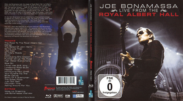 Joe Bonamassa : Live From The Royal Albert Hall (Blu-ray, Multichannel, DTS)