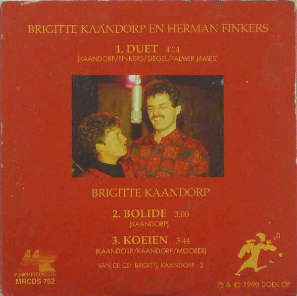 Brigitte Kaandorp & Herman Finkers : Duet (CD, Single)