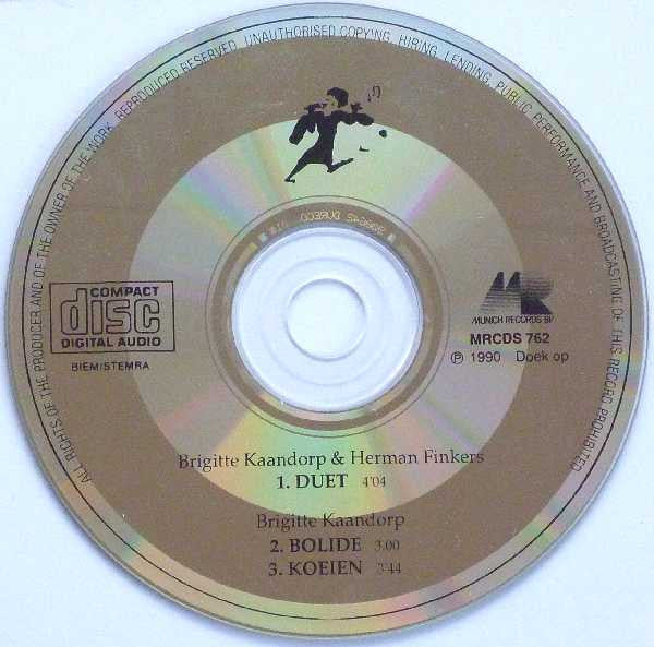 Brigitte Kaandorp & Herman Finkers : Duet (CD, Single)