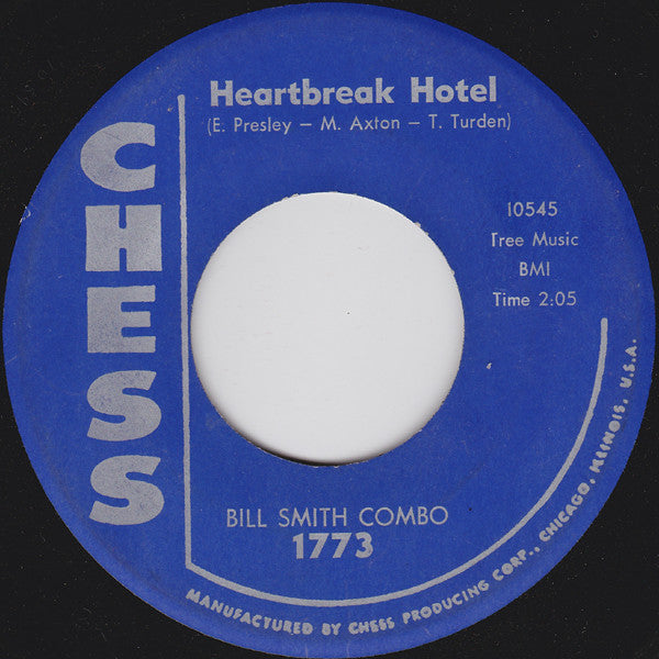 Bill Smith Combo, James Bradley (5) : Heartbreak Hotel (7", Single)