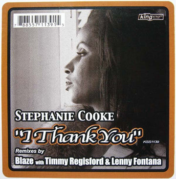 Stephanie Cooke : I Thank You (12")