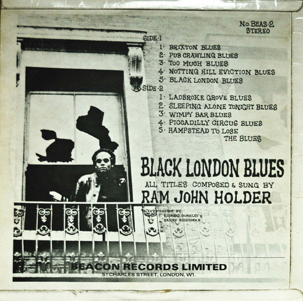 Ram John Holder : Black London Blues (LP)