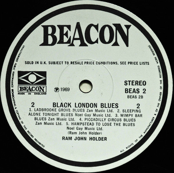 Ram John Holder : Black London Blues (LP)