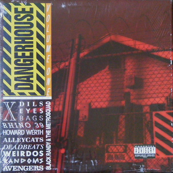 Various : Dangerhouse Volume One (LP, Comp, Red)