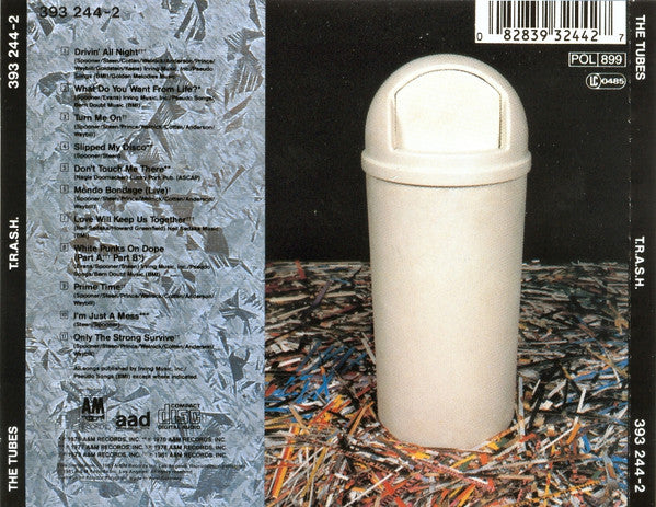 The Tubes : T.R.A.S.H. (Tubes Rarities And Smash Hits) (CD, Comp)