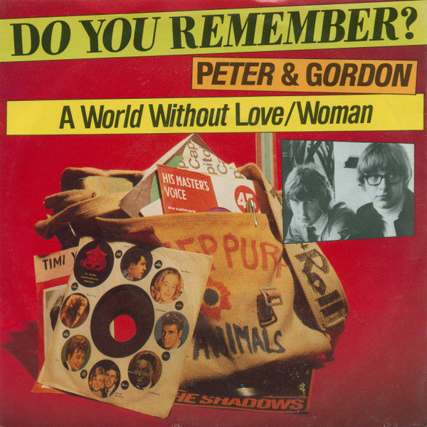 Peter & Gordon : A World Without Love / Woman (7", RE)