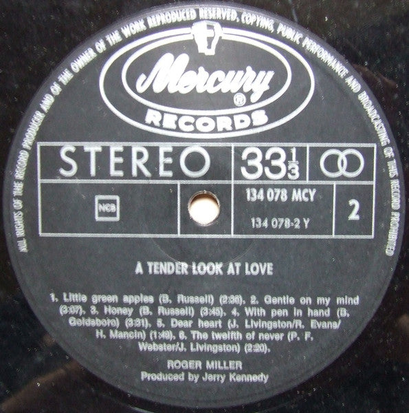 Roger Miller : A Tender Look At Love (LP, Album)