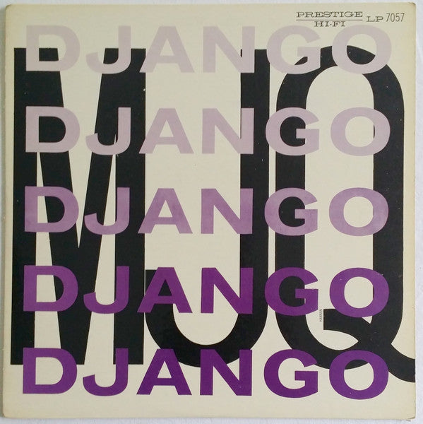 The Modern Jazz Quartet : Django (LP, Album, Mono, RP, Abb)
