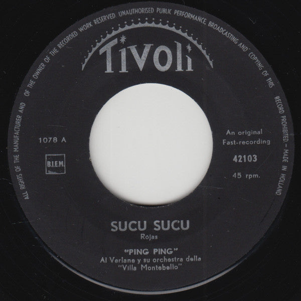 Ping Ping (2) : Sucu-Sucu / Maria Della Montagna (7", Single)