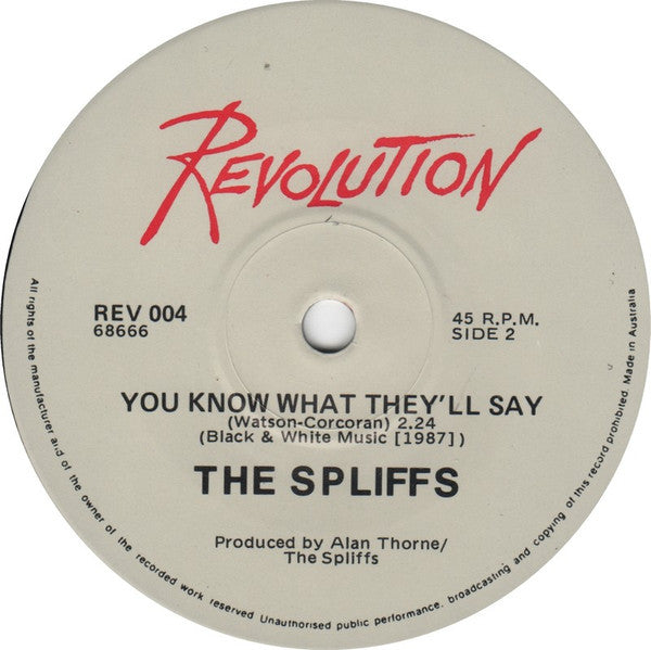 The Spliffs : Never Say Goodbye (7", Single)