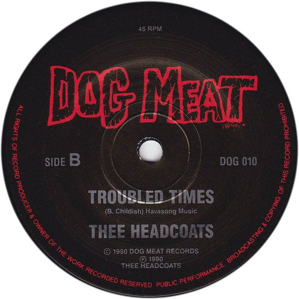 Thee Headcoats : The Earl Of Suave (7", Single, Ltd)