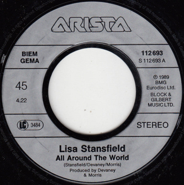 Lisa Stansfield : All Around The World (7", Single)