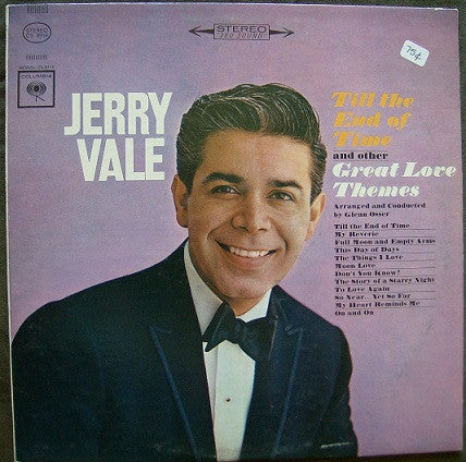 Jerry Vale : Till The End Of Time (LP, Album)