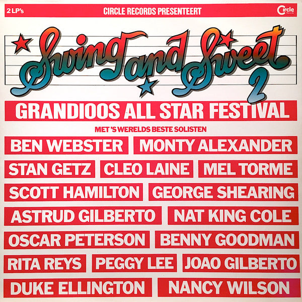 Various : Swing And Sweet 2 (Grandioos All Star Festival) (2xLP, Comp)