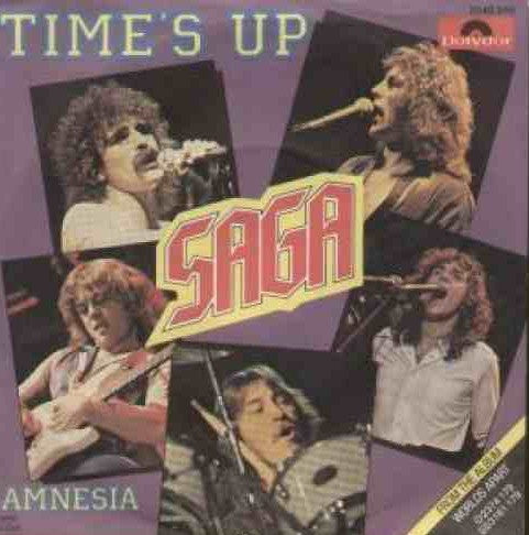 Saga (3) : Time's Up (7", Single)