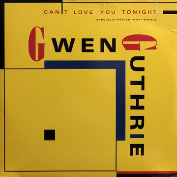 Gwen Guthrie : Can't Love You Tonight (12", Maxi, SRC)