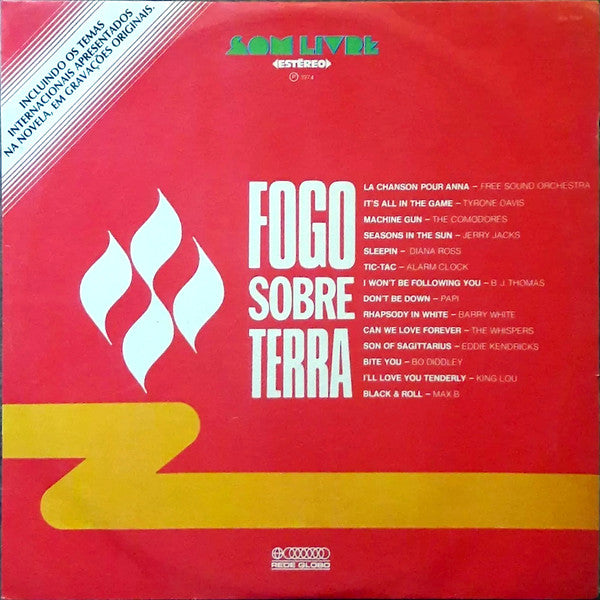 Various : Fogo Sobre Terra (Internacional) (LP, Comp)