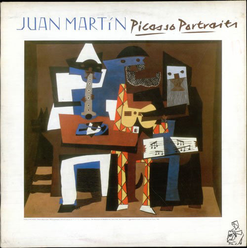 Juan Martin : Picasso Portraits (LP, Album)