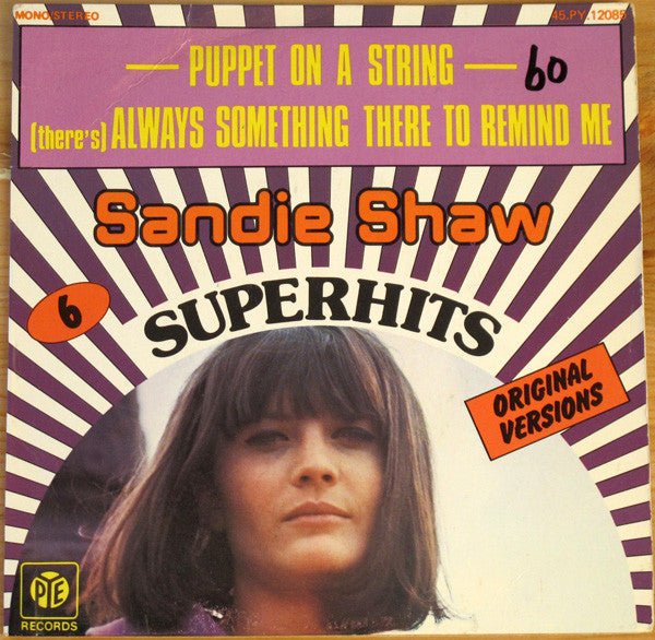 Sandie Shaw : Puppet On A String / (There's) Always Something There To Remind Me (7")