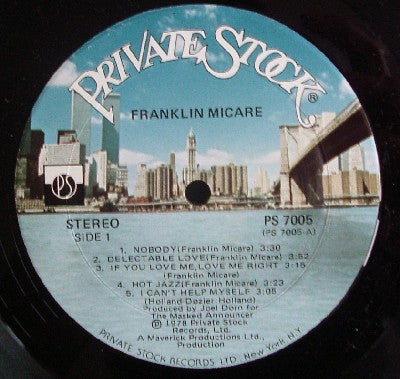 Franklin Micare : Franklin Micare (LP)