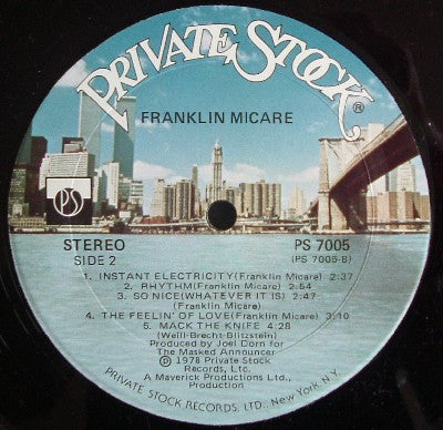 Franklin Micare : Franklin Micare (LP)