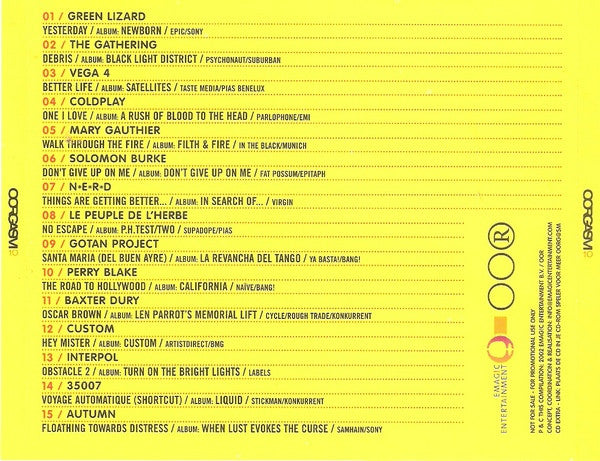 Various : Oorgasm 10 (CD, Comp, Enh, Promo)