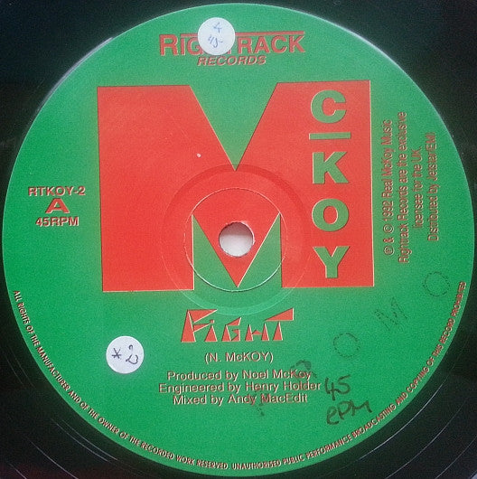 McKoy : Fight (12")