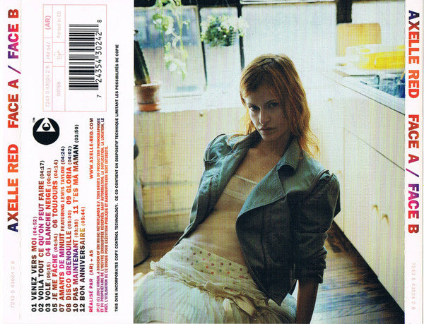 Axelle Red : Face A / Face B (CD, Album, Copy Prot.)