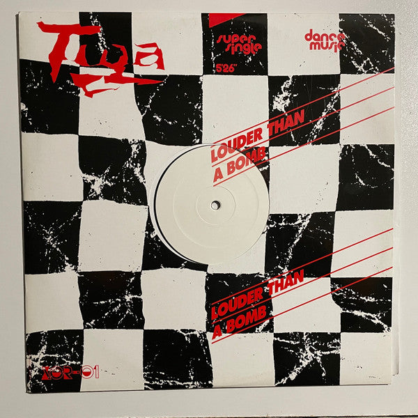 Tiga : Louder Than A Bomb (12", Single)