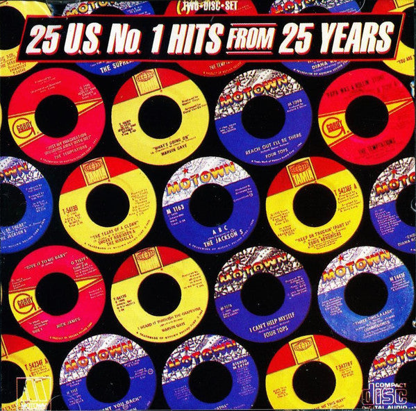 Various : 25 U.S. No.1 Hits From 25 Years (2xCD, Comp, RE, RM)