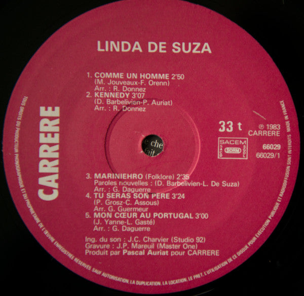 Linda De Suza : Comme Vous (LP, Album)