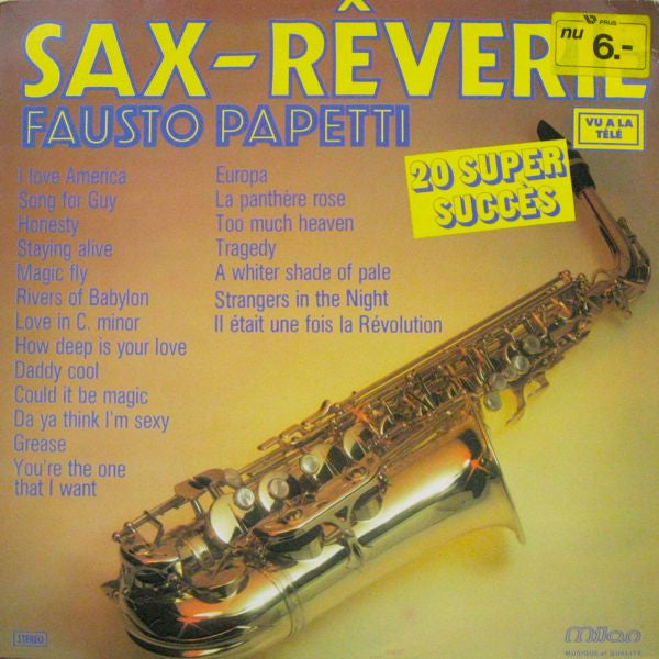 Fausto Papetti : Sax-Rêverie (LP, Comp)