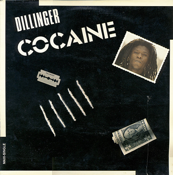 Dillinger : Cocaine (12", Maxi, Whi)