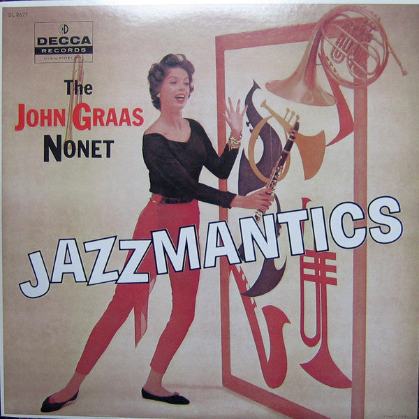 The John Graas Nonet : Jazzmantics (LP, Album, RE)