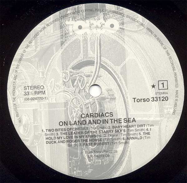 Cardiacs : On Land And In The Sea (LP, Album)