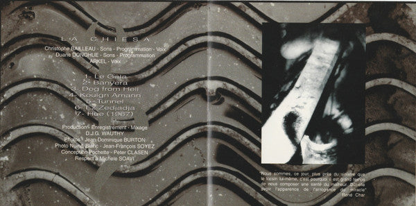 La Chiesa : 1 (CD)