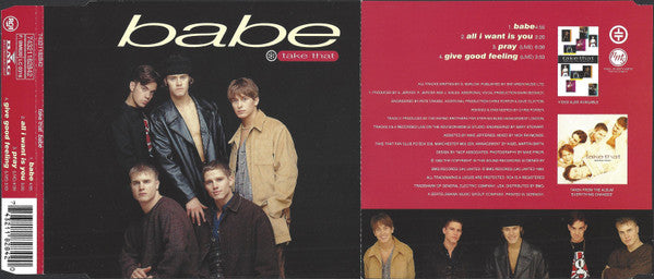 Take That : Babe (CD, Single)