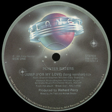 Pointer Sisters : Jump (For My Love) (12", Single)