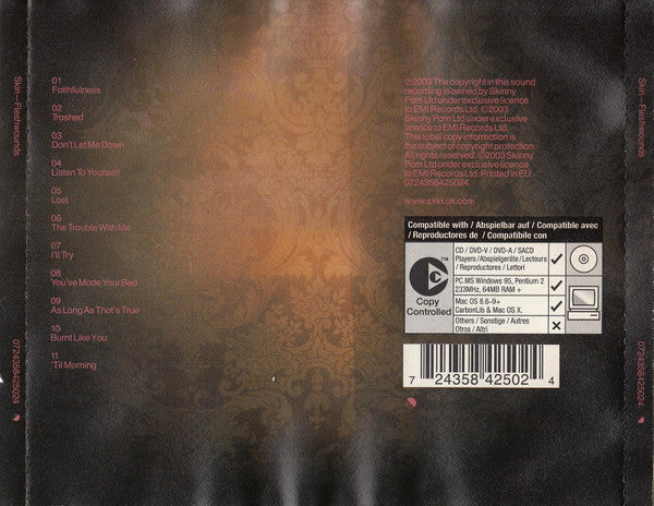 Skin : Fleshwounds (CD, Album, Copy Prot.)