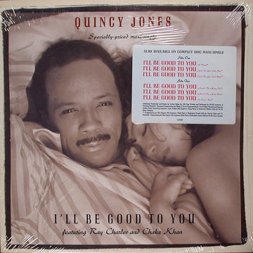 Quincy Jones Featuring Ray Charles And Chaka Khan : I'll Be Good To You (12", Maxi)