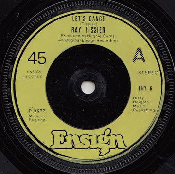 Ray Tissier : Let's Dance (7")