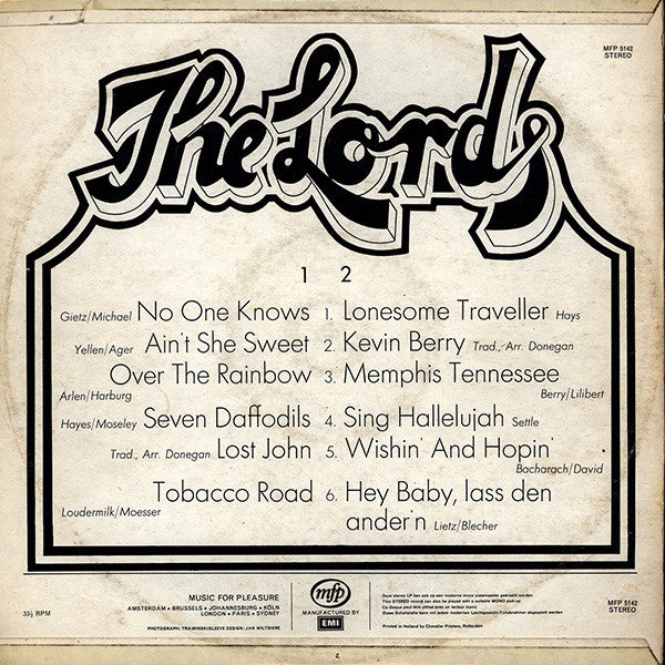 The Lords : The Lords (LP, Comp)