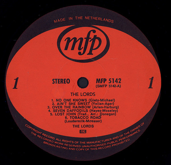 The Lords : The Lords (LP, Comp)