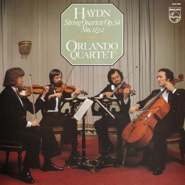 Joseph Haydn, Orlando Quartet : String Quartets = Streichquartette Op.54 Nos. 1 & 2 (LP)