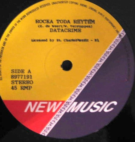 Datacrime : Rocka Toda Rhythm (12")