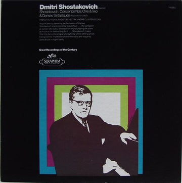 Dmitri Shostakovich : Concertos Nos. One & Two & Danses Fantastiques (LP, Album, Mono, RE)