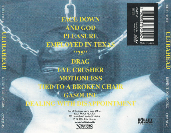 Ultrahead : Definition: Aggro  (CD, Album)