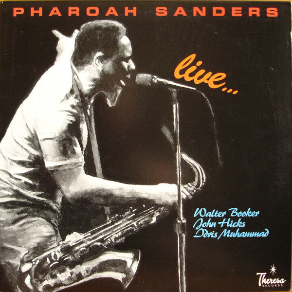 Pharoah Sanders : Live... (LP, Bla)