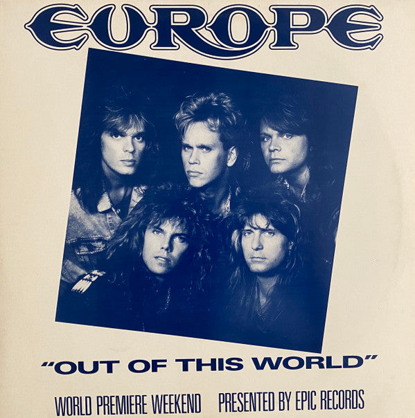 Europe (2) : Out Of This World (World Premiere Weekend) (2xLP, Album, Promo)