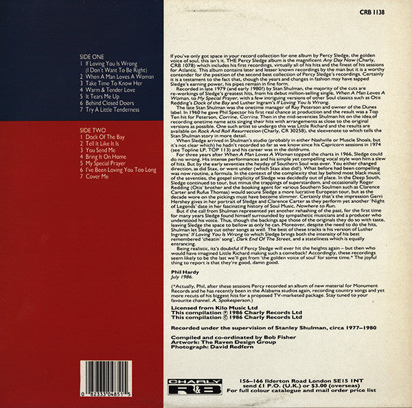 Percy Sledge : If Loving You Is Wrong (LP, Comp)